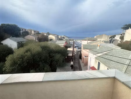 à vendre : appartement de 3 pièces avec vue mer à centuri
