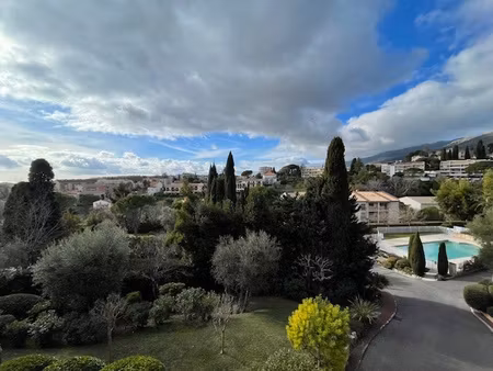 beau 2 pieces meuble proche centre ville - vence