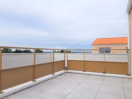 t2 avec loggia et parking à l'île-d'olonne