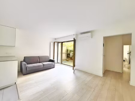 2 pièces avec jardin