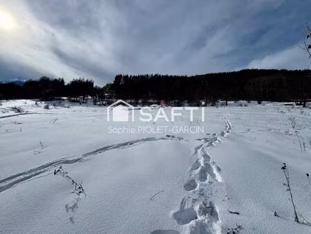 vente terrain 1340 m² briançon (05100)