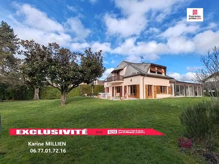 saint lubin des joncherets 28350 maison individuelle sur sous-sol total + studio aménagé -