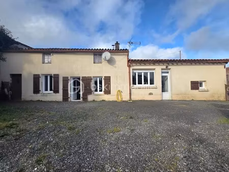 vente maison 4 pièces 88 m² à l'absie (79240)  104 500 €