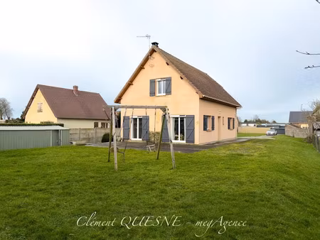 vente maison 4 pièces 120 m² à derchigny (76370)  231 000 €