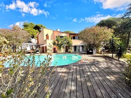 le cap d'agde maraval: villa sur 1375m2 de terrain