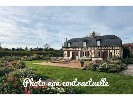 27300 maison normande 5 pièces + double garage 170 000 euros
