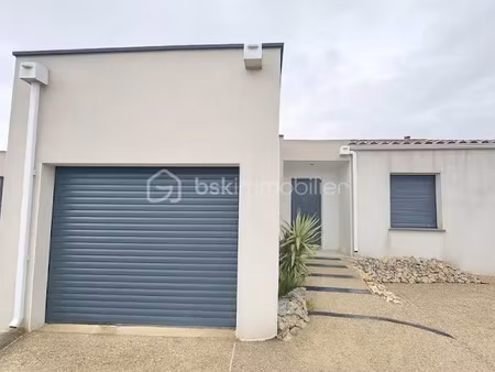 vente maison 4 pièces 107 m² à serignan (34410)  319 000 €