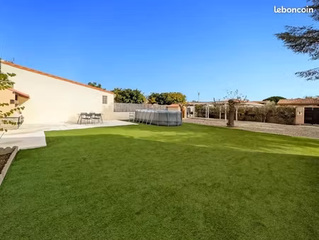 vente maison 5 pièces 150 m² à pépieux (11700)  299 000 €