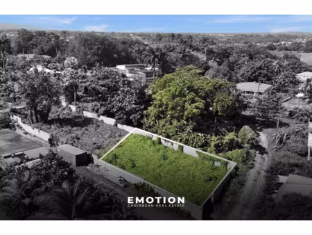 achat terrain 500m² petit bourg 97170