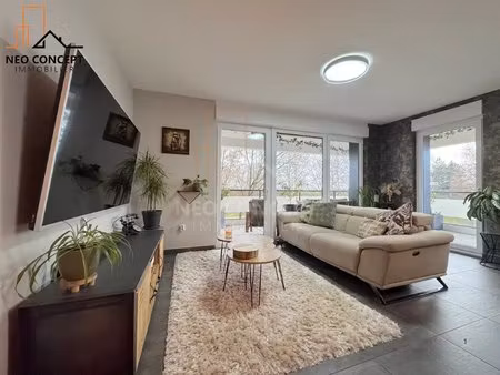 mundolsheim – appartement 3 pièces avec terrasse et garage