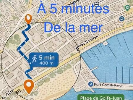 vente appartement t1 à vallauris (06220) : à vendre t1 / 18m² vallauris