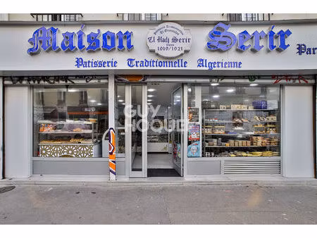 local commercial boulangerie paris 6 pièce(s) 147.48 m2