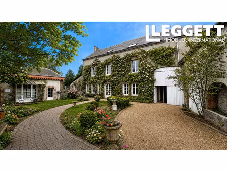 achat maison 11 pièces 238m² souge le ganelon 72130
