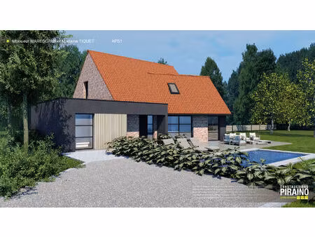 vente maison 5 pièces 140 m² wambrechies (59118)