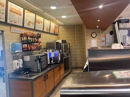 à vendre : restaurant franchisé de marque internationale à