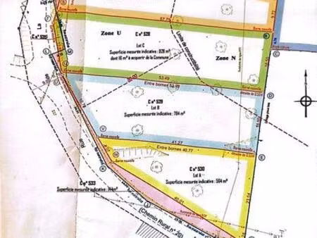 achat : terrain (77560)