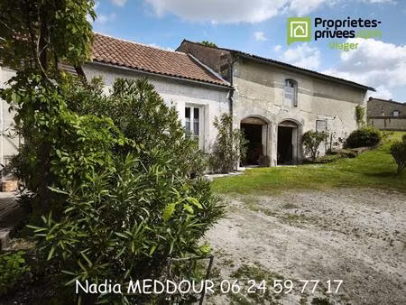 vente maison viager 533 m² gimeux (16130)