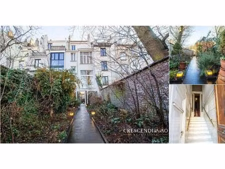 immeuble de rapport à vendre avec terrasse et jardin   ixelles (vbd75869)
