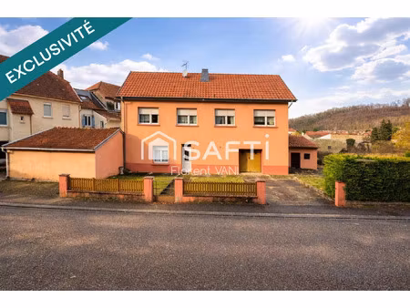 vente maison 7 pièces 125 m² falck (57550)