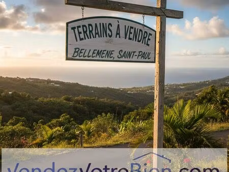 terrain 9073 m² saint-paul