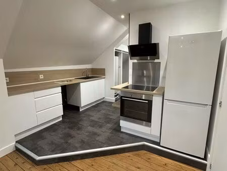 t3 rénové centre châteaubriant – 2 chambres – 700 cc