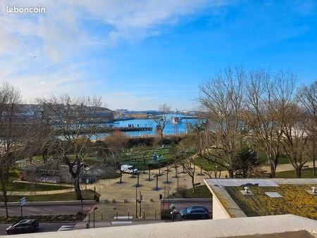 appartement 3 pièces – 52 m² – vue port & baie de nausicaá