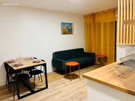 charmant t2 meublé 30 m² avec balcon & parking – palaiseau