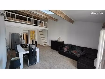 t2 mezzanine de 53m² centre-ville gardanne