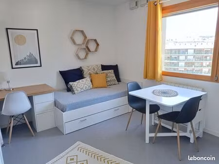 studio 18m² meublé proche campus