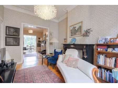 pl. brugmann: maison avec jardin sud