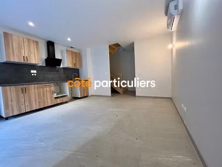 appartement t3 en duplex de 59.73m² avec terrasse et cour