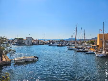 golfe de st tropez  double maison vue exceptionnelle   très grand amarrage 15 mètres port.