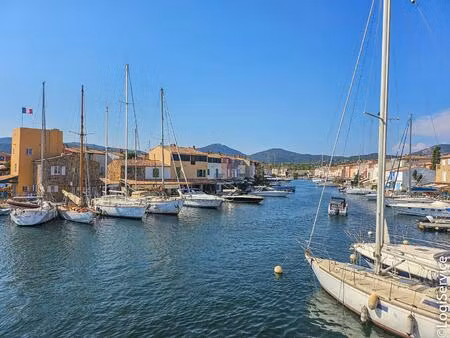 golfe de st tropez - maison vue imprenable sur port grimaud grand amarrage 15 metres