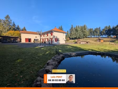 charmante maison à vendre 9 pièces  212m²  3 salles d'eau saint nicolas des biefs (03250)