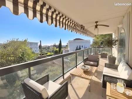 cannes - appartement t2/3 avec terrasse