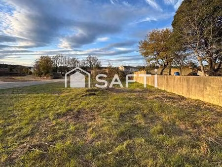 terrain constructible viabilisé à vendre