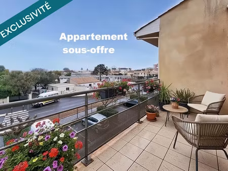 vente appartement 4 pièces 80 m² à frontignan (34110)  225 000 €