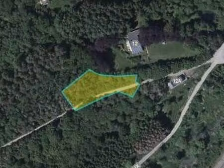 a vendre à houyet  terrain de +/- 19 ares