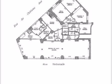 location pure façade 20metre