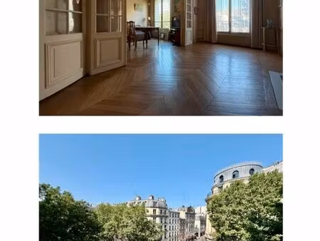 grand appartement familial de charme de 100m² dans un immeuble art-nouveau