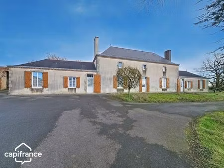 vente maison 6 pièces 170 m² argenton-les-vallées (79150)