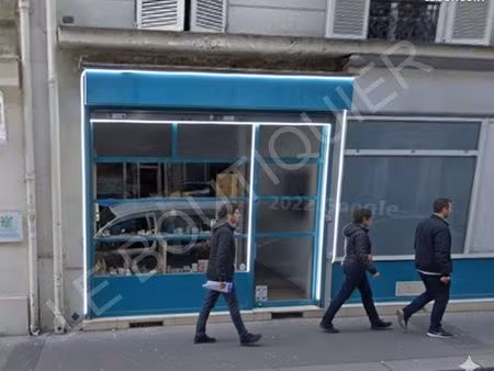 boutique 29 m² paris