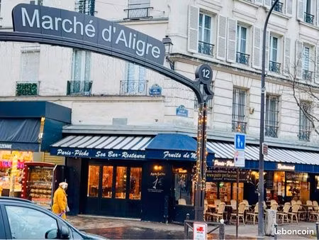 restaurant marché d’aligre