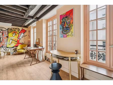 vente appartement 2 pièces 30.89 m² à paris 3ème (75003)  420 000 €