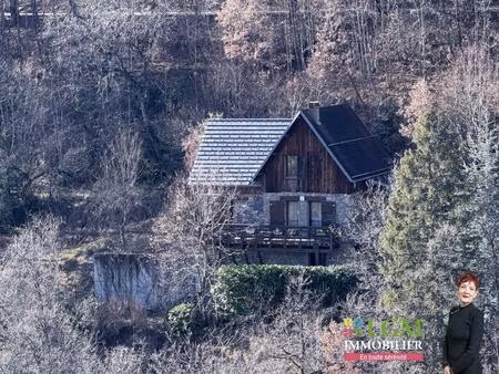 viager occupé —-venanson—-■chalet en duplex au calme  ensoleillé et plein de charme.■sur u