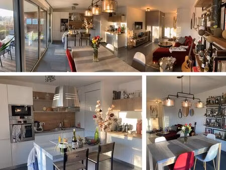 loue t3 de 67m2 avec terrasse  jardin privatif et parking