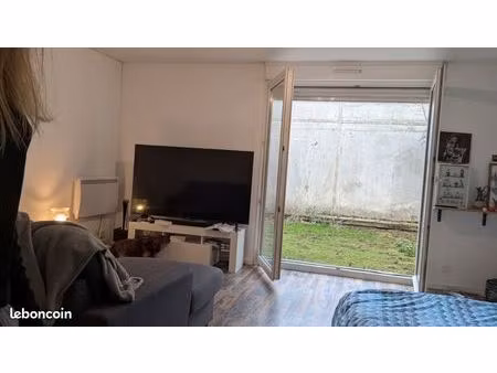 studio 26m2 jardin centre ville