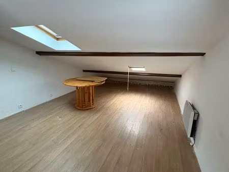 ? appartement duplex 37 5 m² – dernier étage – jardin partagé – cours-la-ville (69)