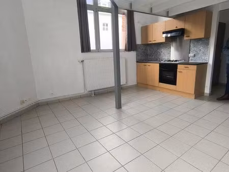 appartement à louer - 2 pièces - 40 52 m2 - boulogne sur mer - 62 - nord-pas-de-calais