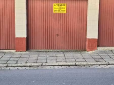 garage dans le centre de lessines